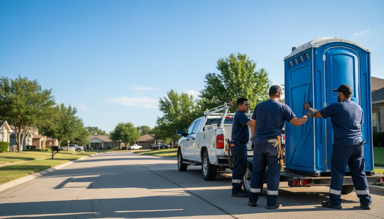 Portable Toilet Rental in Lomax, IL near me